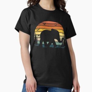 Elephant Retro Vintage — graphic tee