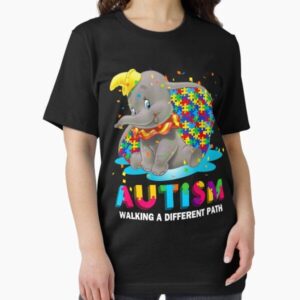 Autism - Walking A Different Path — graphic tee