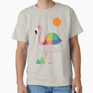 Flamingo Glow — graphic tee