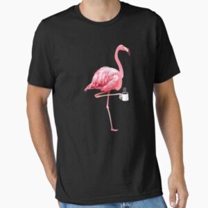 Flamingo Coffee — graphic tee