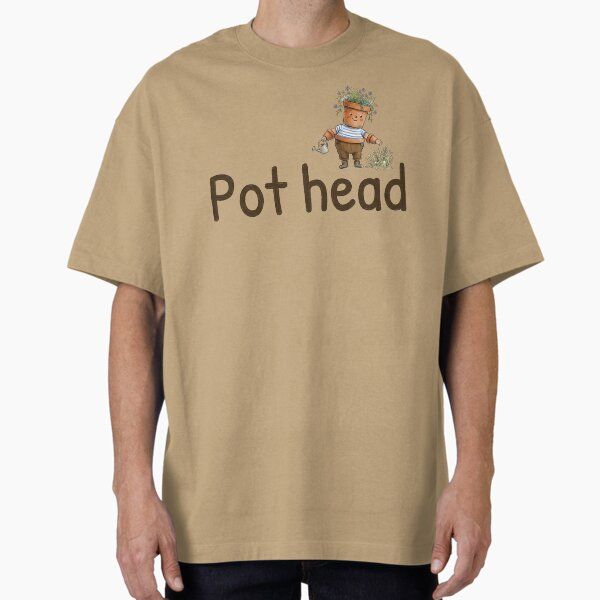 Cute Pot Head Plant Lover Funny Gardening Flower Pot Cartoon
