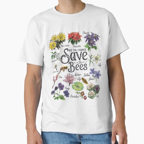 Save The Bees Flowers Honey Bee Decline Clipart
