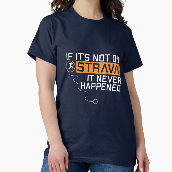 If It's Not On Strava Running T-shirt For Men, Funny Runner Gift for Him, Run Shirt, Marathon Tee, Fitness Dad Tshirt Un