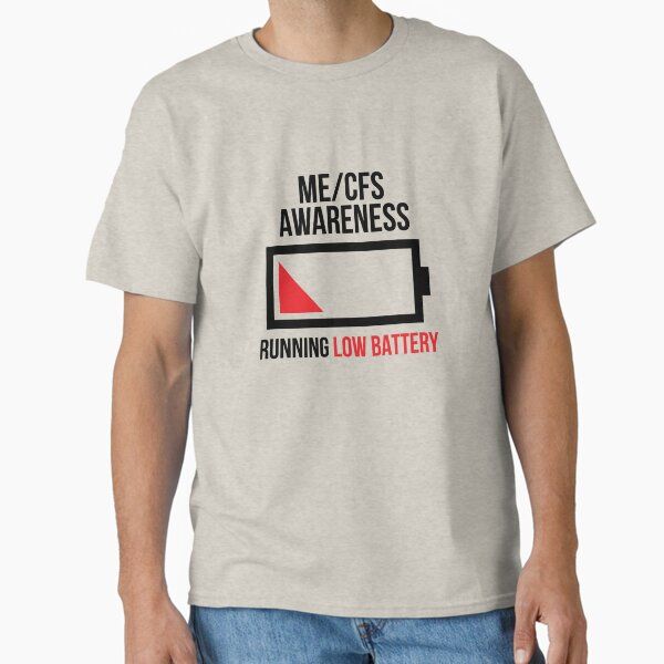 ME/CFS AWARENESS - RUNNING LOW BATTERY - Black